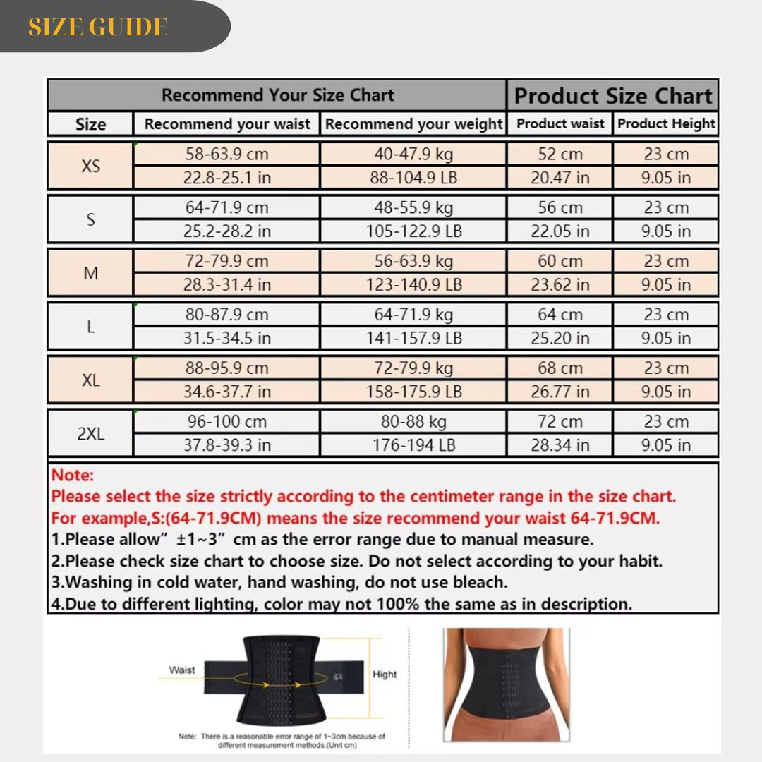 Ultra Shaping Waist Belt
